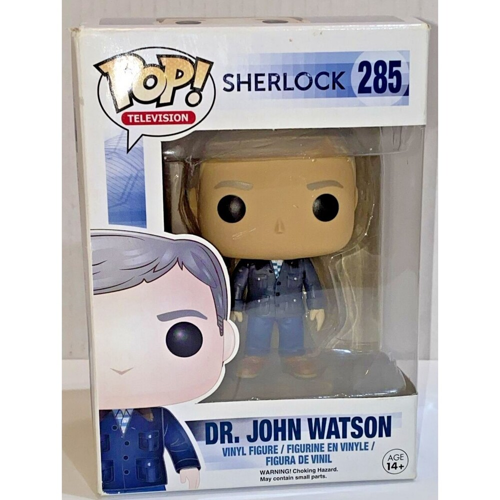 Sherlock Dr. John Watson #285 2013 Rare HTF Vaulted Funko Pop! Television New!
